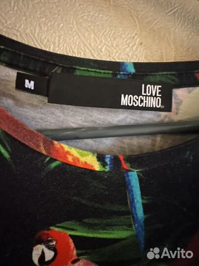 Футболка мужская love Moschino