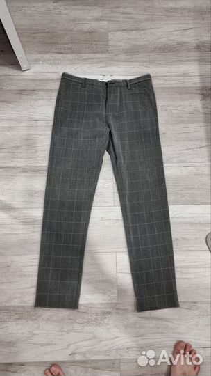Брюки в клетку