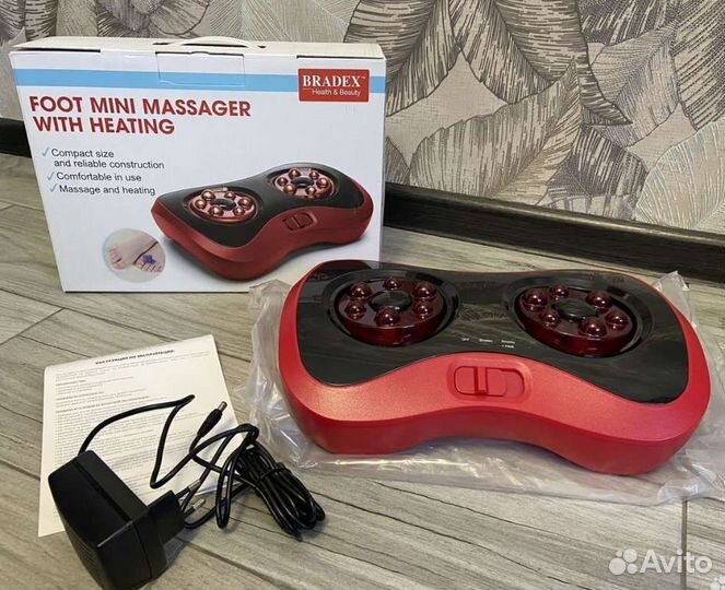 Массажёр для ног новый