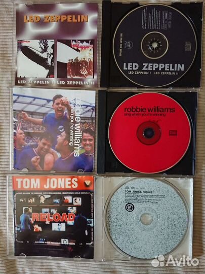 CD Beatles,LZ, Doors и др