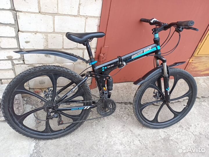 Велосипед на литых дисках 26 дюймов