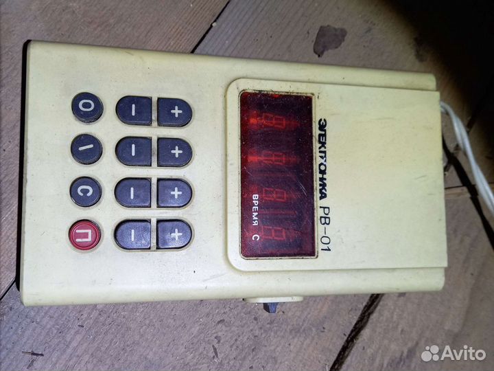 Кухонный таймер на индикаторных лампах