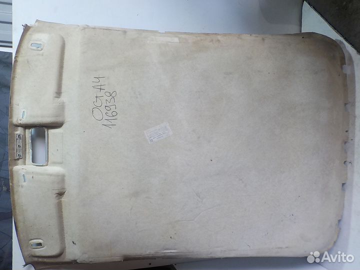 Обшивка потолка skoda octavia А4