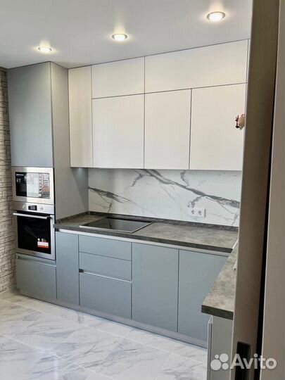 Кухня мдф угловая hk 4349