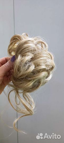 Крабик для волос с хвостиком