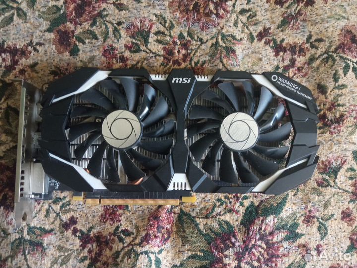 Видеокарта GeForce GTX 1050 Ti 4GB