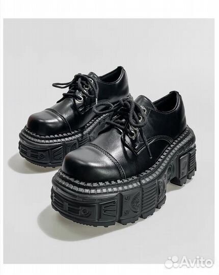 Туфли толстая подошва New Rock x Balenciaga type