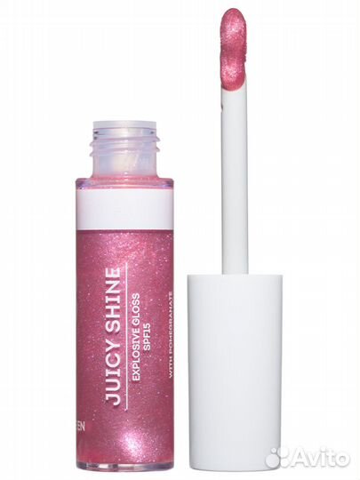 Seventeen Блеск д/губ сияющий Juicy Shine SPF15