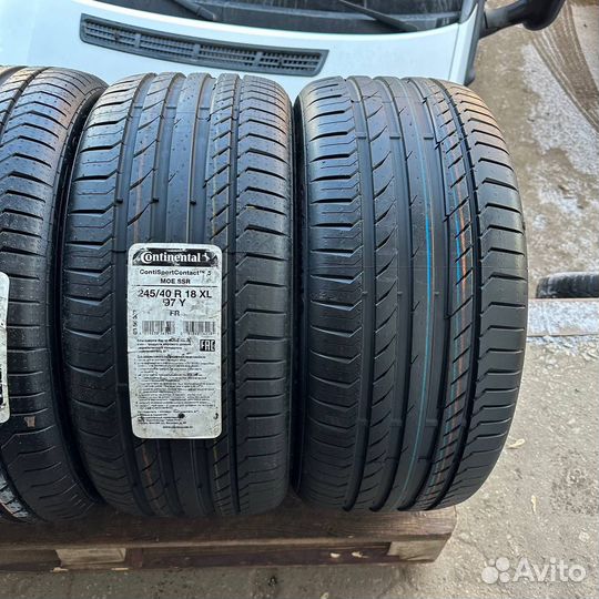 Continental ContiSportContact 5 225/45 R18 и 245/40 R18 97Y