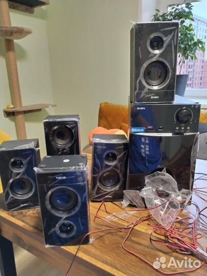 Колонки для компьютера Sven ht-210