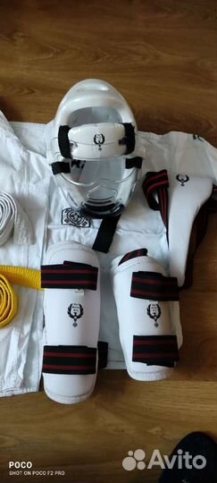 Защита для тхэквондо детская,форма