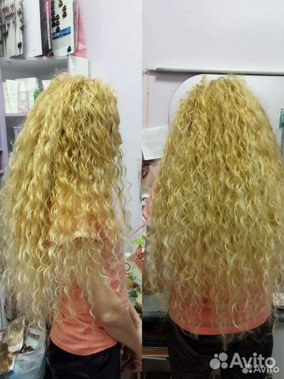 Наращивание волос Афронаращивание