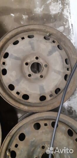 Диски штамп фольцваген поло r15