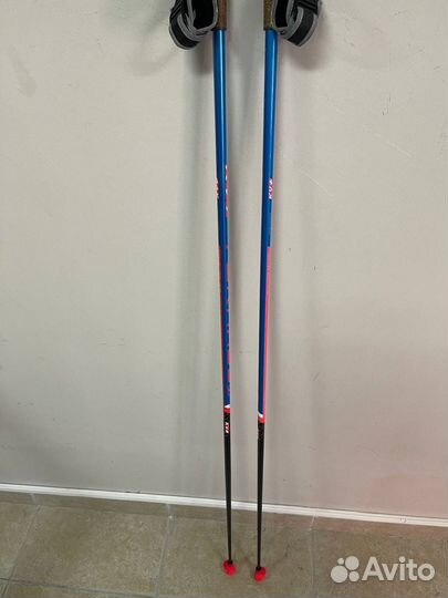 Лыжные палки KV+ Tornado Blue (165см)