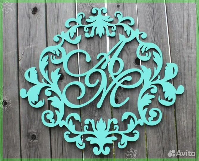 Монограмма на свадьбу (под заказ)