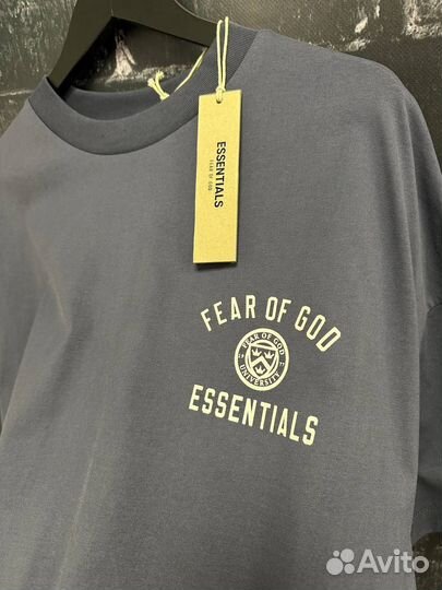 Футболка Essentials fear of god(новинка) onesize