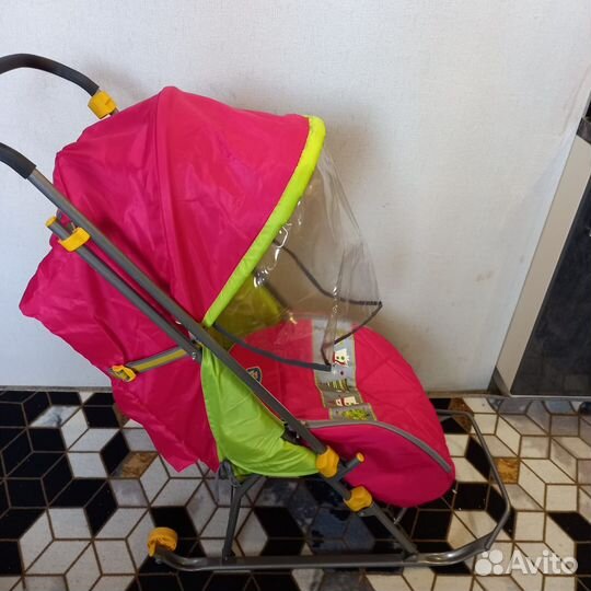 Санки-коляска Nika Тимка Люкс