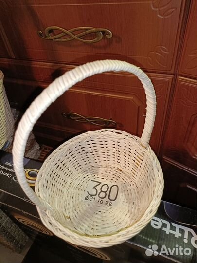 Корзины подарочные натуральный ротанг