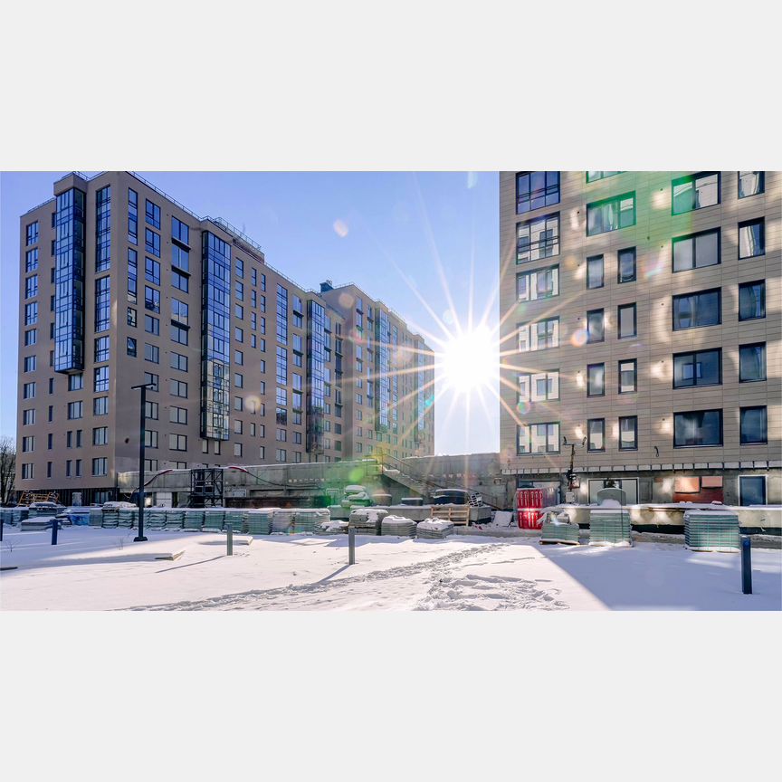 2-к. квартира, 68,8 м², 10/13 эт.