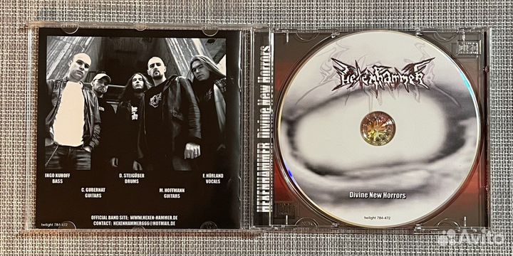 Hexenhammer - Divine New Horrors CD Germany