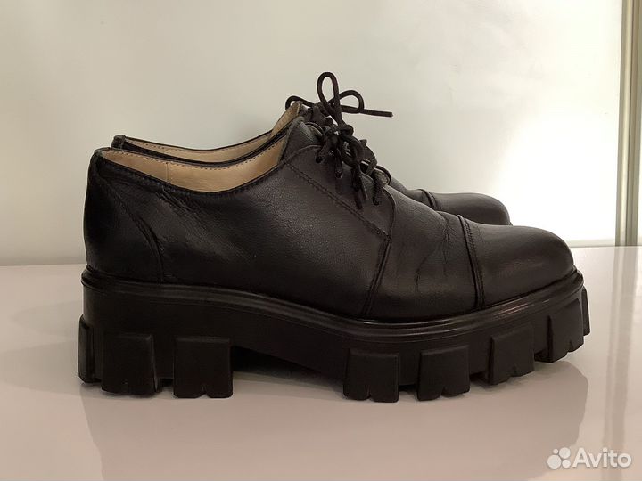 Туфли для девочки 37 размер кожа