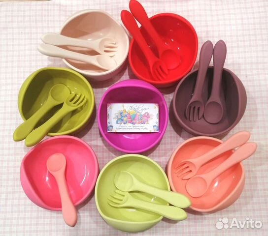 Силиконовая посуда, изделия для детей