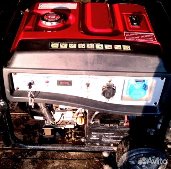 Генератор бензиновый senci SC6000E 5.5 кВт