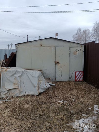 Металлический гараж без места