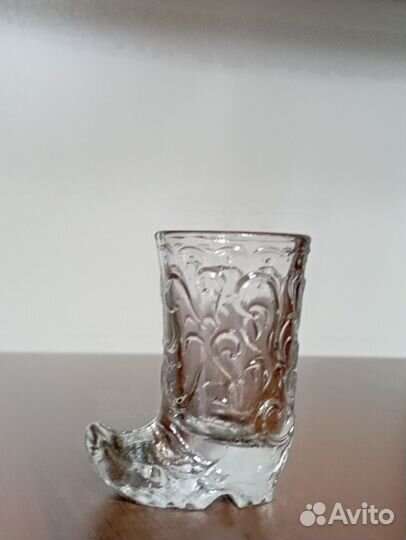 Стопки хрустальные СССР, сапожок