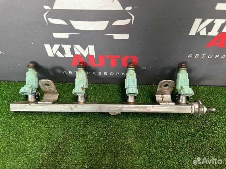 Топливная рейка с форсунками Kia Rio 3 QB 1.6 G4FC