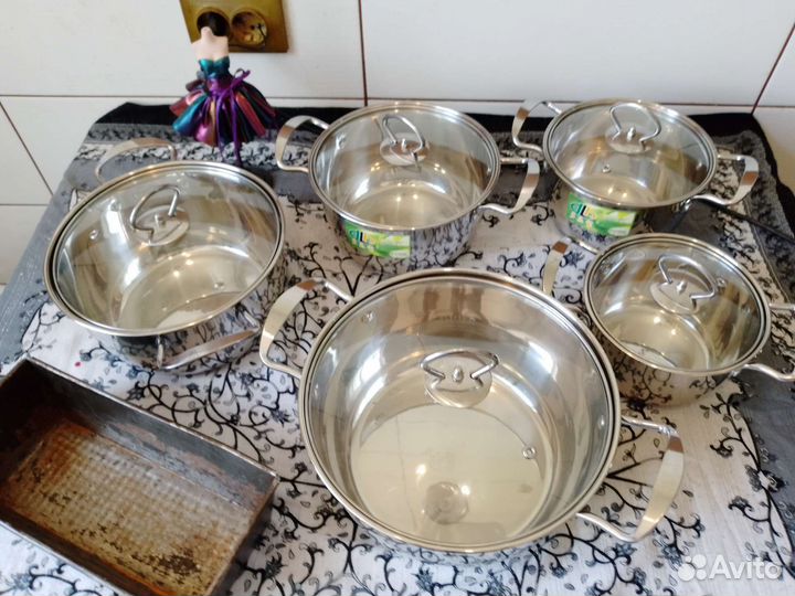 Кастрюля набором форма для выпечки