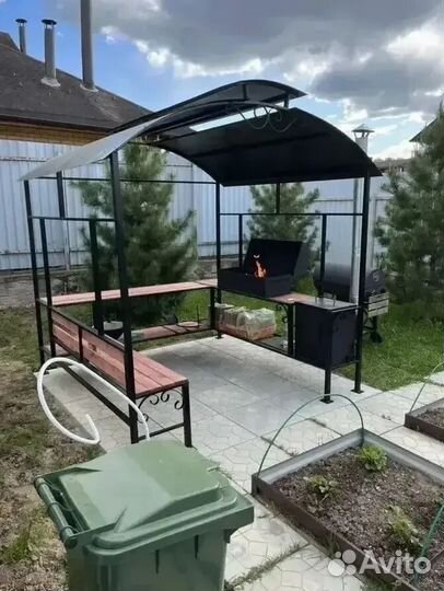 Мангал беседка