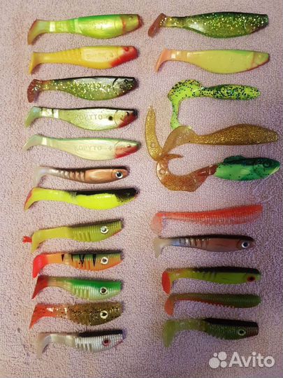 Виброхвосты для рыбалки