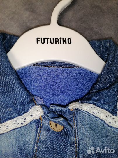 Джинсовка для девочки 104