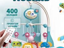 Игрушки над кроватью для новорожденных