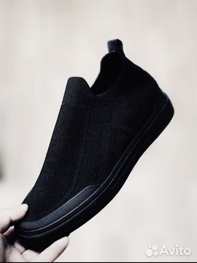 Слипоны женские lux качество большие размеры