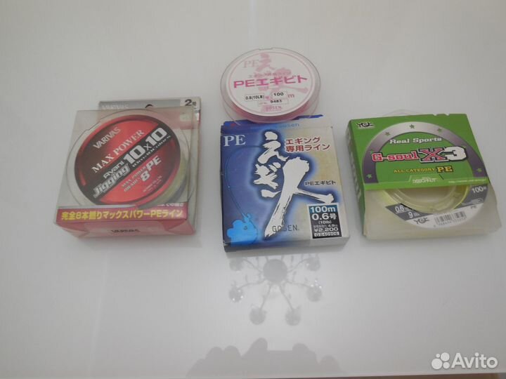 Плетеный шнур Varivas, gosen, YGK G-Soul X3