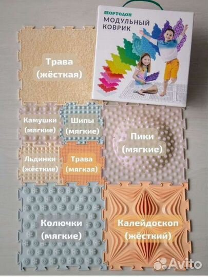 Ортопедический коврик(Новый)