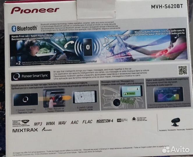 Магнитола pioneer mvh s620bt на solyaris