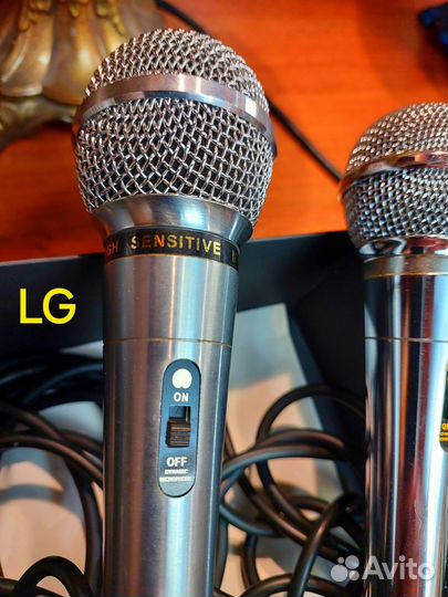 Микрофон для караоке lg