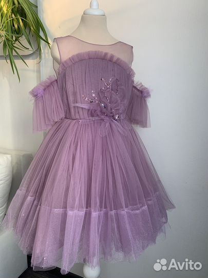 Платьепоатье для девочки 122-128