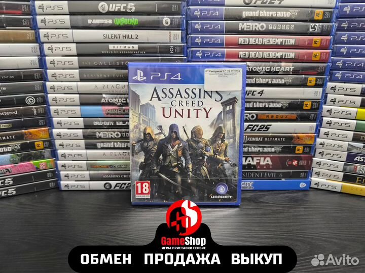 Assassin's Creed: unity PS 4