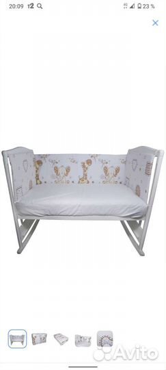 Бортики в детскую кроватку