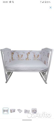 Бортики в детскую кроватку