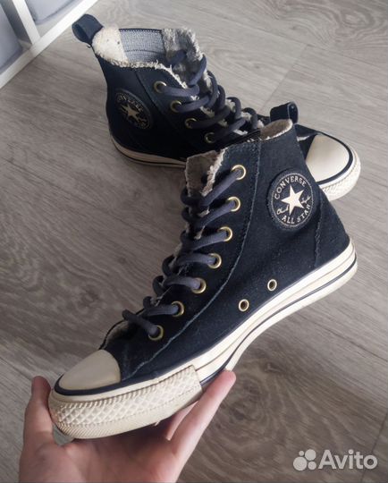 Кеды Converse утепленные