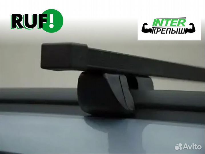 Багажник на рейлинги Toyota inter Крепыш Квадрат