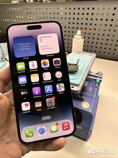 Замена стекла iPhone 13/14/15 pro Max