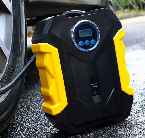 Компрессор автомобильный,портативный с дисплеем