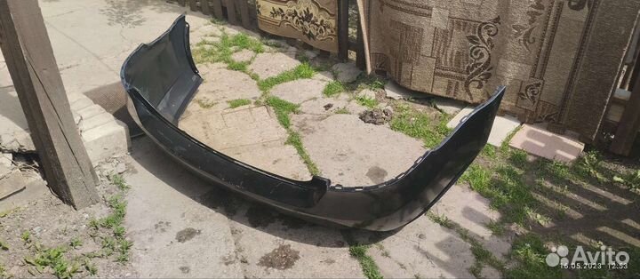 Задний бампер на volkswagen polo