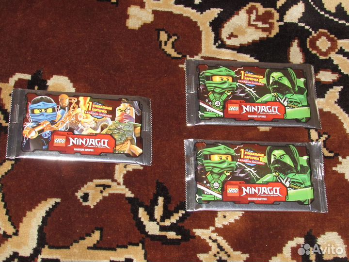 Карточки lego ninjago